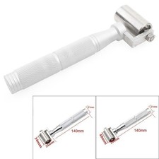 Stainless Steel Flat Pressure Roller Wallpaper Apply Hand Tool Kit W/ Bearing