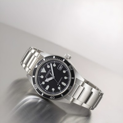 Citizen Automatic Collection Automatik Herrenuhr NJ0221-50E Schwarz