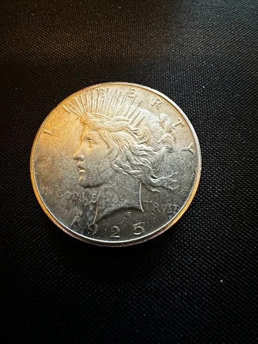 1925-S Peace Silver Dollar XF+ with BU Luster – Key Date