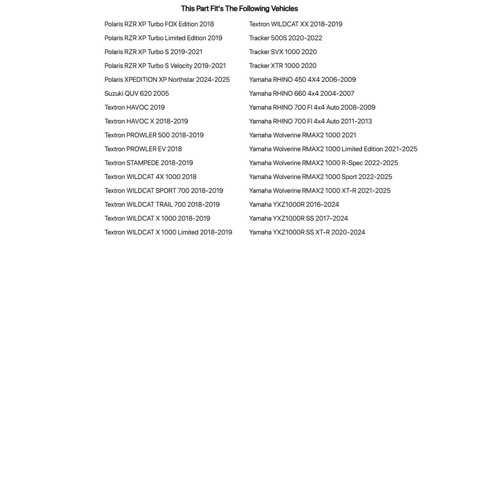 Cubierta Tusk UTV X-Large para ARCTIC CAT Prowler 700 HDX XT 2015-2017 Foto 3 de 4