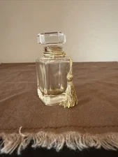 VINTAGE ROYAL SECRET GERMAINE MONTEIL EMPTY BOTTLE 2” Tall Tassel