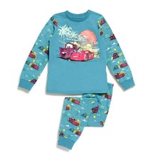Disney Pixar Cars Pyjamas – Lightning McQueen & Mater Kids Nightwear Ages 3–6 Yr
