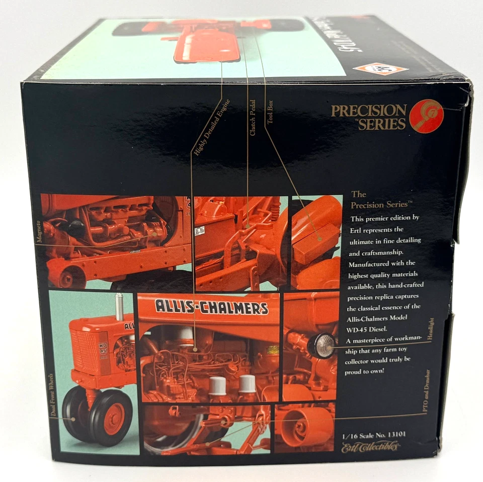 ERTL - Precision Series #7 - Allis Chalmers Model WD-45 Tractor - 1:16 Scale - Image 3 of 4