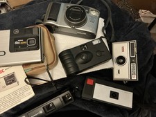 Vintage Camera Lot. 8 Cameras In All. Some Have Case