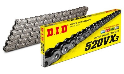 Did 520Vx3 120 Link High Performance Steel Roller Chain 8210 Lbs Strength