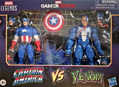 Marvel Legends GAMERVERSE 2-Pack - Captain America VS Venom NEU&OVP 2025