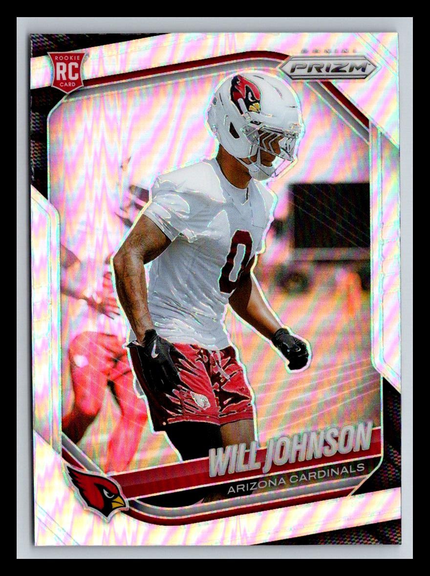 Will Johnson Panini Prizm #370 Silver