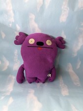 Uglydoll Mr. Kasoogi 2008 Pretty Ugly Plush Doll 8" Purple CLEAN Fleece Soft
