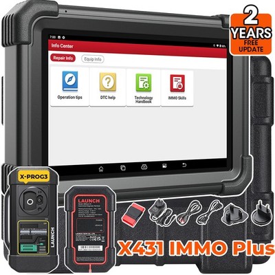 LAUNCH X431 IMMO PLUS + X-PROG3 Profi OBD2 Diagnosegerät Programmier IMMO Coding