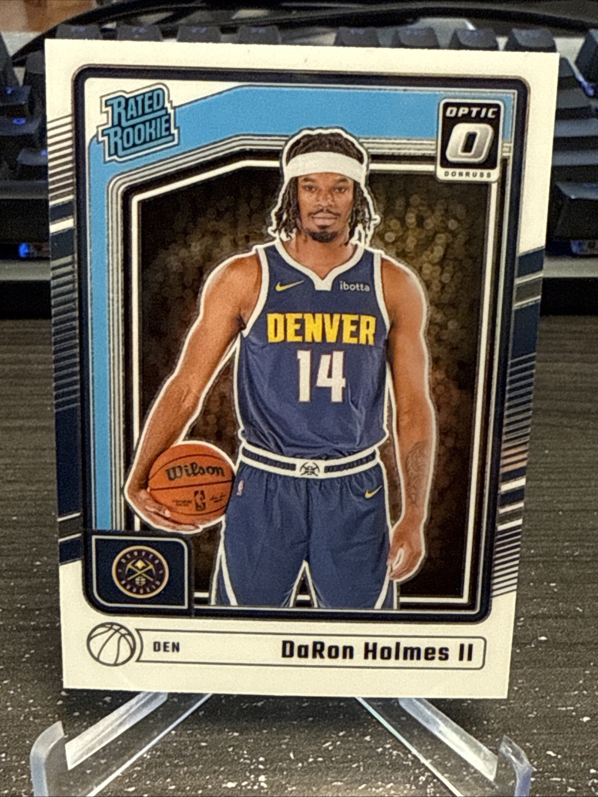 2024-25 Panini Donruss Optic - Rated Rookie DaRon Holmes #262 (RC)