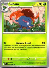 Gloom 002/094 Common Phantasmal Flames Pokemon NM