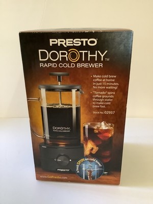 Presto 02937 Dorothy  Electric Rapid Cold Brewer - Cold Brew at Home 