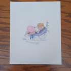 Plum Petit Ange 6 Vintage Prints by Josette Boland French Childrens Illustrator — photo 6