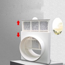 Removable Duct Air Filter for Ventilation For PVC and PE Pipe Dust Control