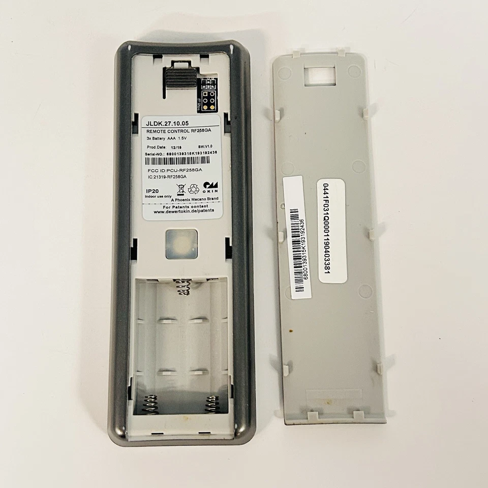 Mando a distancia de cama ajustable Serta Motion Essentials 3 - Baterías RF258GA no incluidas Foto 3 de 4