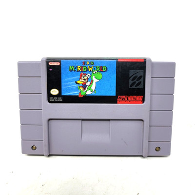 Super Mario World SNES (Super Nintendo 1991) Authentic Tested Working