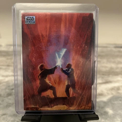 2025 Topps Chrome Star Wars Galaxy #22 You Were My Brother Prism Refractor 26/75