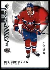 Alexander Romanov Rookie - #833 119 NM Montreal Canadians 2020-21 SP Authentic