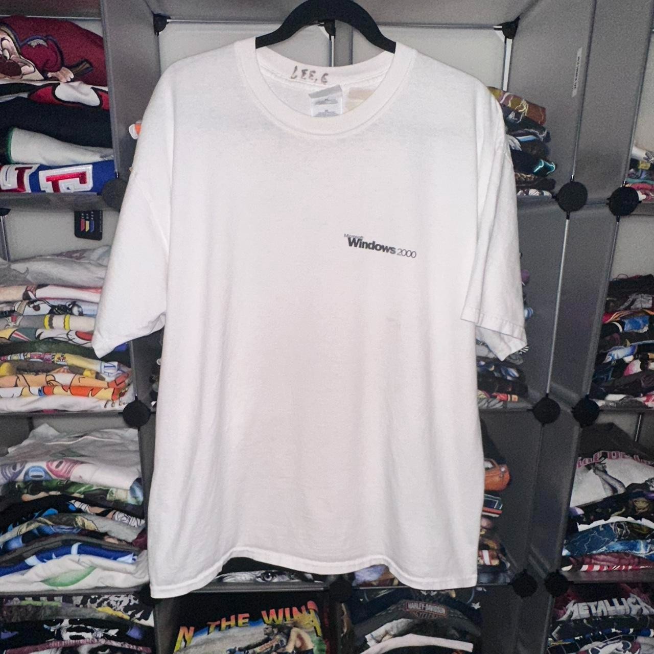 2000 Microsoft Windows “Hands On Training” Shirt … - image 1