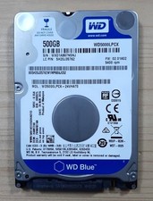 HD Western Digital Blue 500GB, 2.5", SATA III, 6GB/s, 16Mb, 5400 Rpm - WD500LPCX