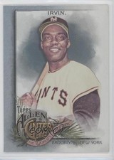 2022 Topps Allen & Ginter Hot Box Silver Portrait Monte Irvin #273 HOF 0nr3