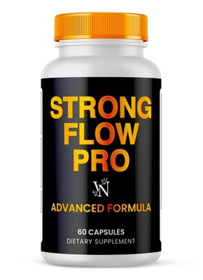 Strong Flow, Strong Flow Pro Prostate Supplement for Men 60 Capsules 1 Pack