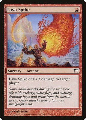 LP - Lava Spike - 178 - Champions of Kamigawa