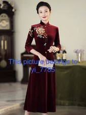 New Chinese-Style Qipao Dress, Modern Wedding Banquet Outfit, Improved Design