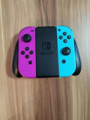 Nintendo Switch Joy-Con Lila Und Türkis Mit GRIP