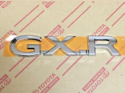 Genuine OEM Toyota Land Cruiser GX-R GXR badge 200 series | eBay