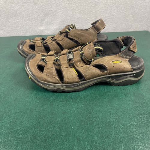 KEEN Targhee III Sandals Men's Sz 12 Bison Brown Medium Width Closed Toe Hiking - Picture 5 of 7