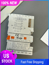 Beckhoff EL7047 PLC stepper motor term with encoder and Vector control