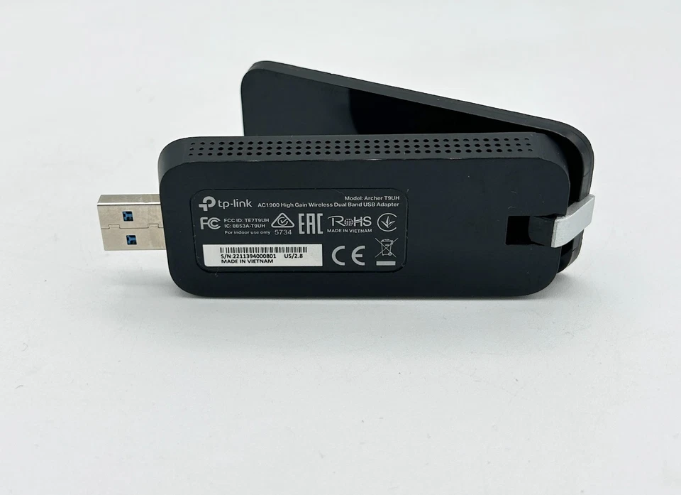 TP-Link Archer T9UH AC1900 High Gain Dual Band Wireless Wi-Fi USB Adapter Fast - Image 3 of 3