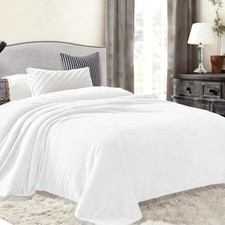 Exclusivo Mezcla Fleece Blanket Twin Size for Bed, Super Soft and Warm, All S...