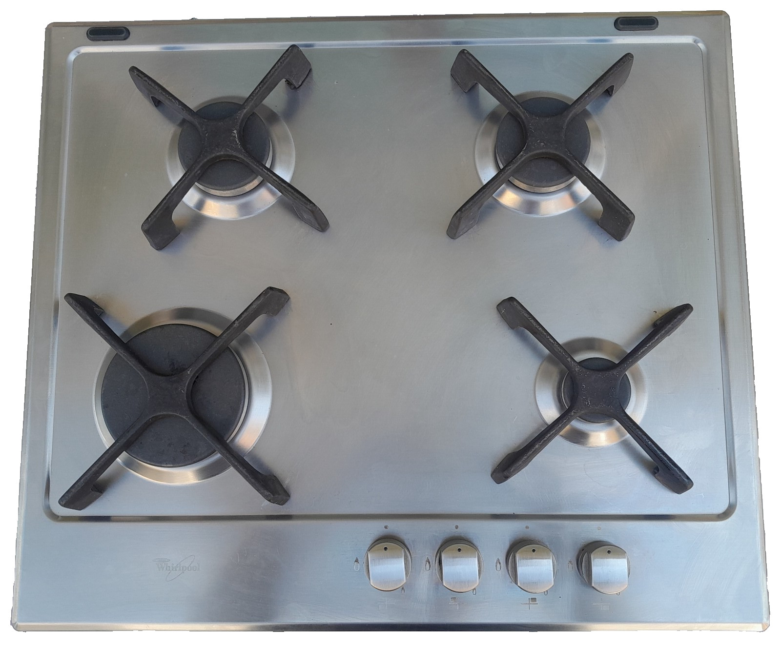 Piano cottura a gas Da incasso Whirlpool akt 657 ix in Acciaio inox con 4 fuochi
