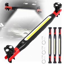 1-3x Under Hood Work Light Bar LED Magnetic Light w/Hooks Cordless Rechargeable