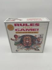 Rules of the Game! Sports Trivia Board Game -...