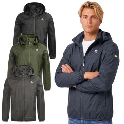 Arctic Seven leichte Herren Regenjacke Regen Jacke Outdoor Übergangsjacke AS412