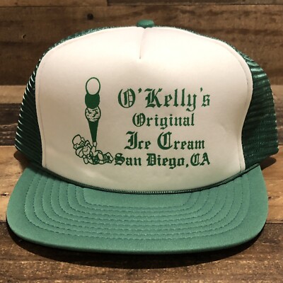 Cappello Snapback Trucker California Highway 1 – Verde Kelly, Unisex