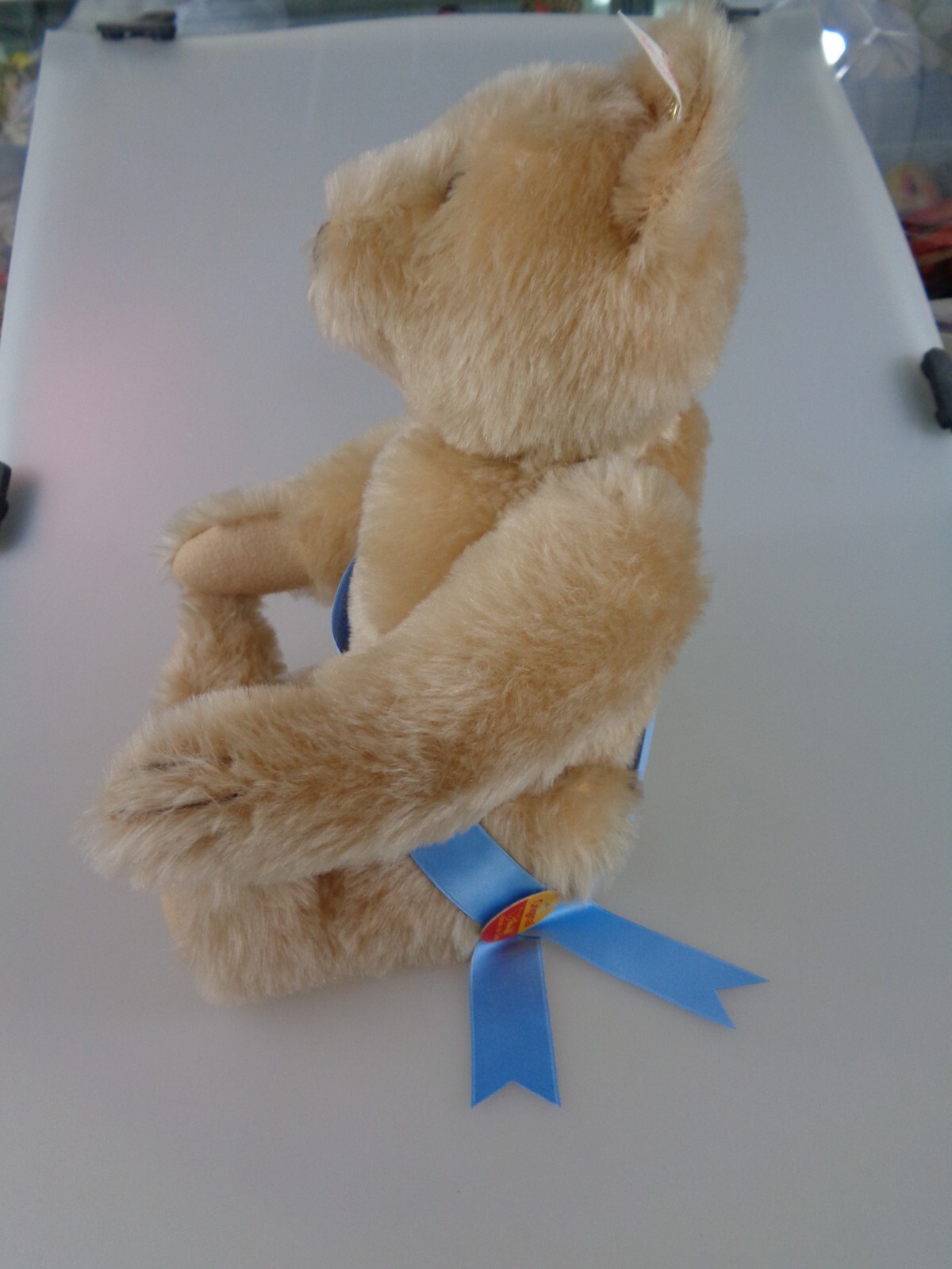 Steiff Teddy Club Fahrt Spiel+Hobby Brauns Bielefeld April 1996 37cm