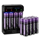Wiederaufladbare Lithium AA Batterien Pallus 1.5v AA Li-Ionen Akku Zyklen 1600