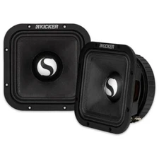 Kicker 49ST7MR4 | 500W RMS ST Series 7" 4-Ohm Square Midrange