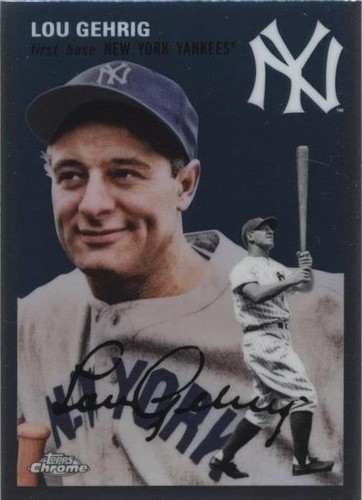 TOPPS ベースボール150周年 LOU GEHRIGカード2019 Lou Gehrig 2019 Topps 150 Years, 2023 TSC Black & Topps 35th