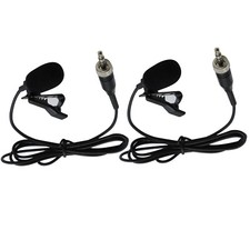 2Pack Lapel Lavalier Microphone for Sennheiser EW100 SK100 G1 G2 G3 MKE2 EK2000