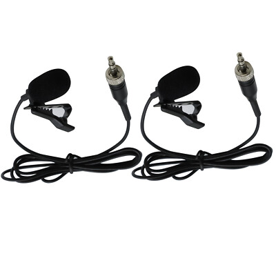 2Pack Lapel Lavalier Microphone for Sennheiser EW100 SK100 G1 G2 G3 MKE2 EK2000