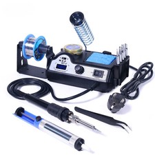 Electric Soldering Iron Station Digital Display 60W Soldering iron Kit Adjust