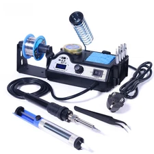 Electric Soldering Iron Station Digital Display 60W Soldering iron Kit  Adjust