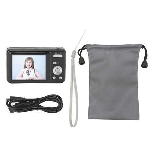 (Black) Kids Camera 48MP Vlogging Camera 8x Optical Zoom Compact Fit - Picture 19 of 22