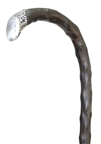 Vintage Antique 1800’ Sterling Silver Shoe Nose Knobby Walking Stick Cane Old - 第 4/12 張圖片