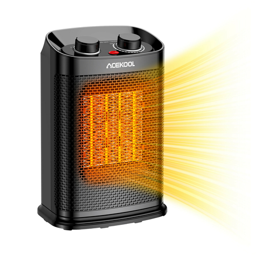 Portable Electric Space Heater for Home 1500W Small Singapore | Ubuy